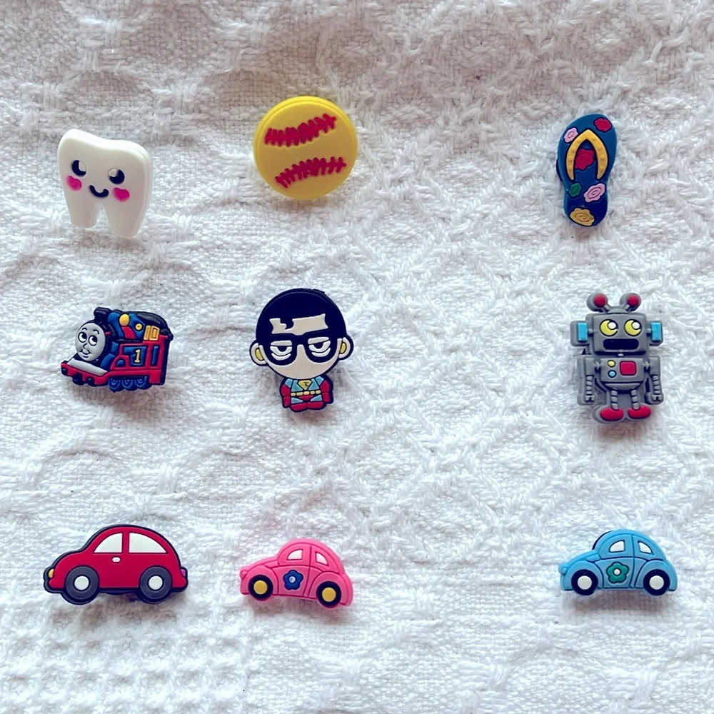 2/$5 CROCS JIBBITZ SHOE CHARMS- NEW, assorted- you pick!